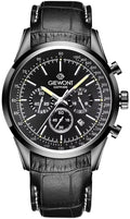Zegarek Męski Giewont Chronograph Sapphire Czarny GW7650-A4