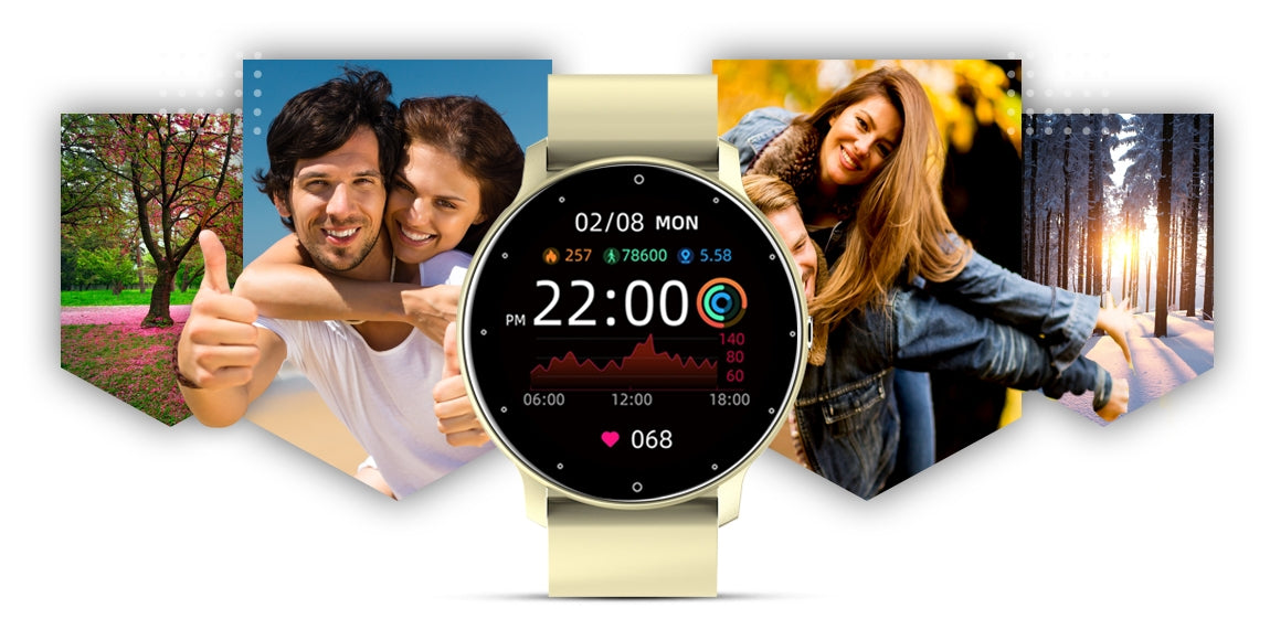 Smartwatch GIEWONT Ecru GW120-6