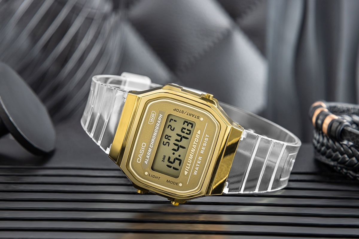 Zegarek Damski CASIO Vintage A168XESG-9AEF + BOX
