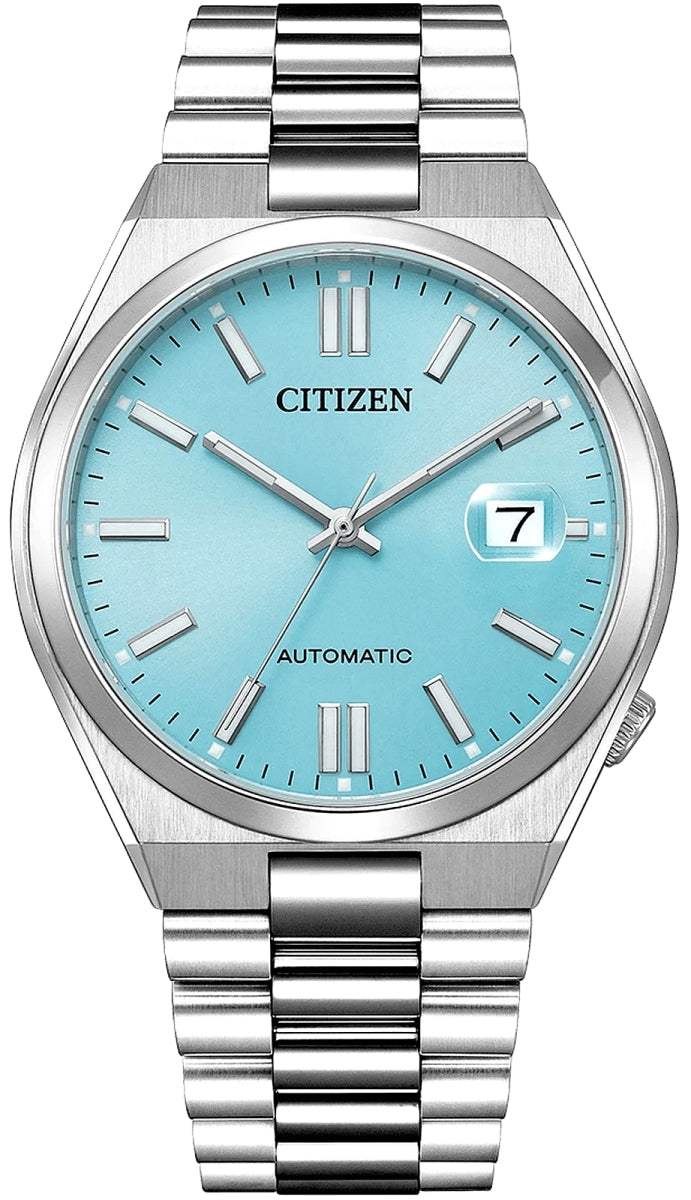 Zegarek Męski CITIZEN Tsuyosa Sapphire Mechanical NJ0151-88M + BOX