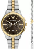 Zegarek Męski Emporio Armani Dario Chronograph AR80084SET + BOX