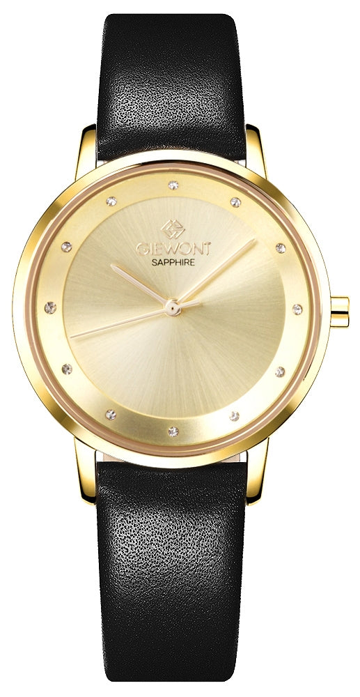 Zegarek Damski Giewont Sapphire Złoty GW4130-A3
