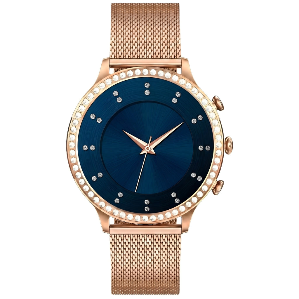 Smartwatch Gravity Różowe Złoto Pasek i Bransoleta GT5-5