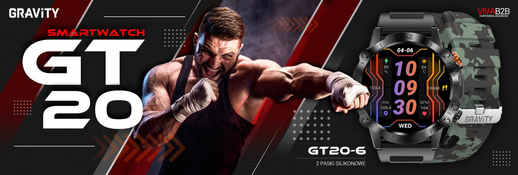 Smartwatch Gravity GT20-6