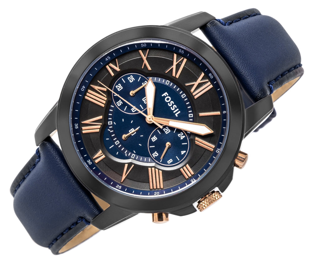 Zegarek Męski FOSSIL Grant Leather FS5061 + BOX