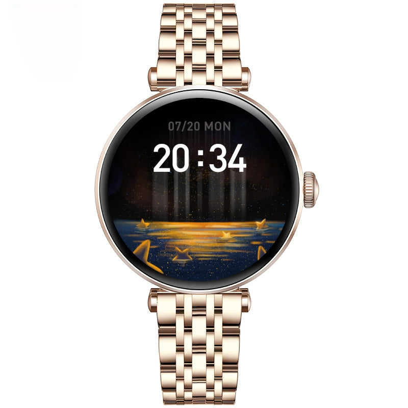 Smartwatch Gravity Różowe Złoto-srebrny Różowy 2 Paski GT26-4