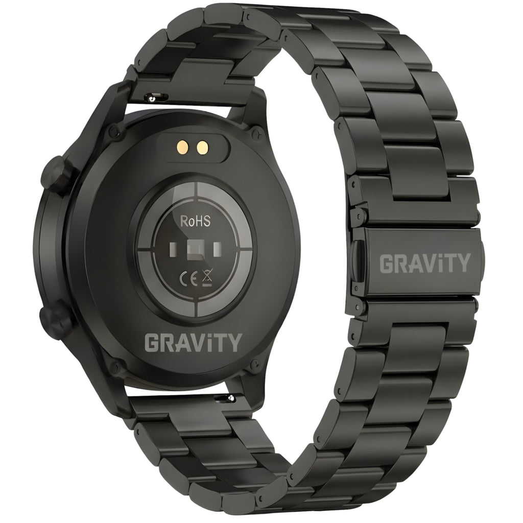 Smartwatch Gravity Czarny Bransoleta i Pasek GT10-1