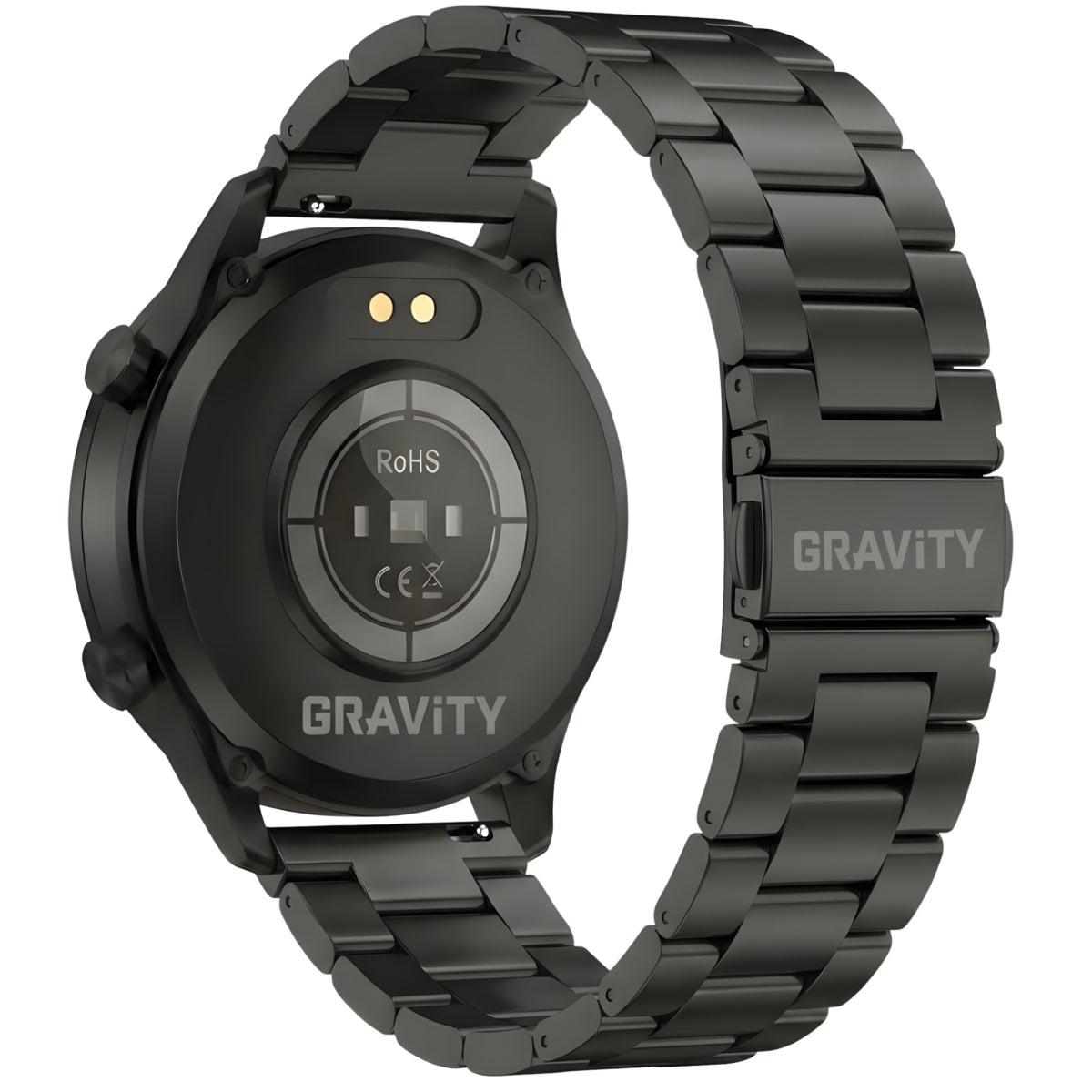 Smartwatch Gravity Czarny Bransoleta i Pasek GT10-1
