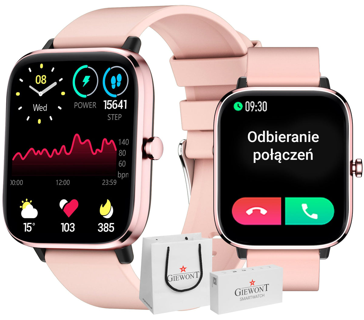 Smartwatch Giewont Różowy GW230-1