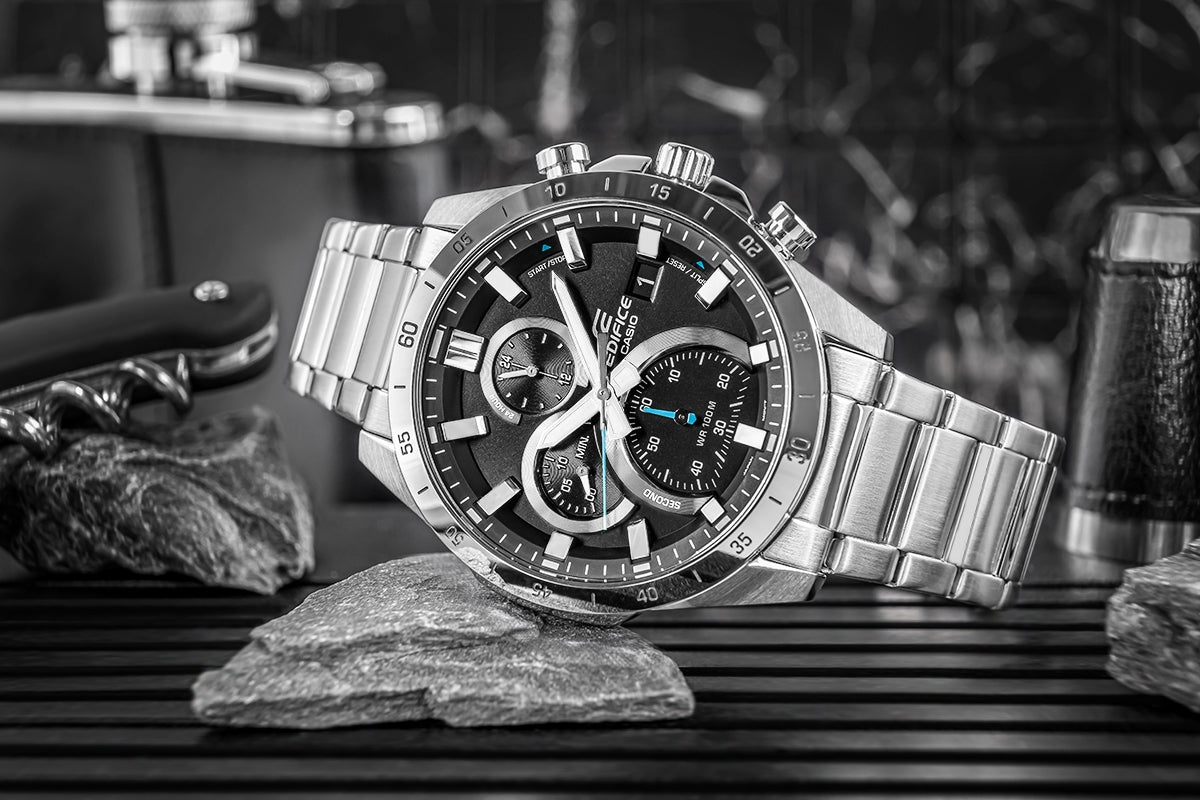 Zegarek Męski CASIO EDIFICE EFR-571D-1AVUEF 10 BAR + BOX