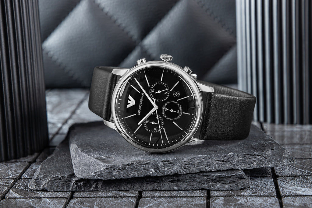 Zegarek Męski EMPORIO ARMANI Minimalist Chronograph AR11774 + BOX
