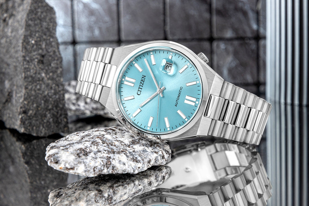 Zegarek Męski CITIZEN Tsuyosa Sapphire Mechanical NJ0151-88M + BOX