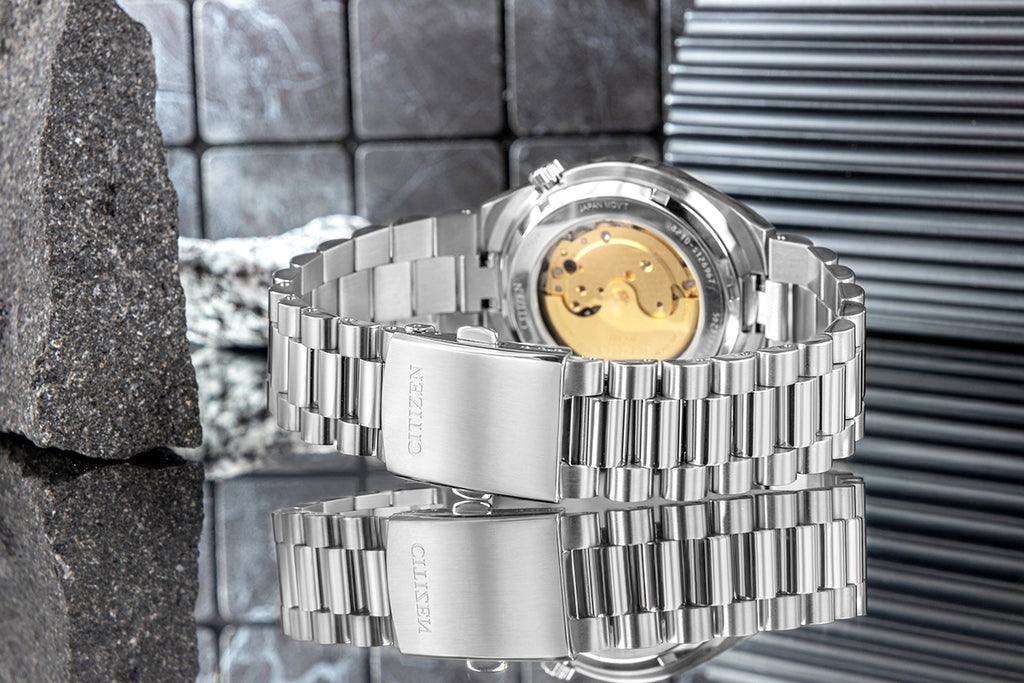 Zegarek Męski CITIZEN Tsuyosa Sapphire Mechanical NJ0151-88M + BOX