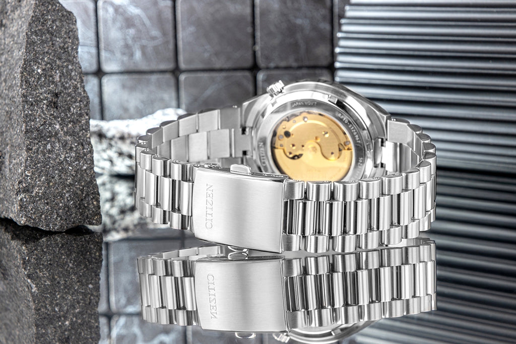 Zegarek Męski CITIZEN Tsuyosa Sapphire Mechanical NJ0159-86X + BOX